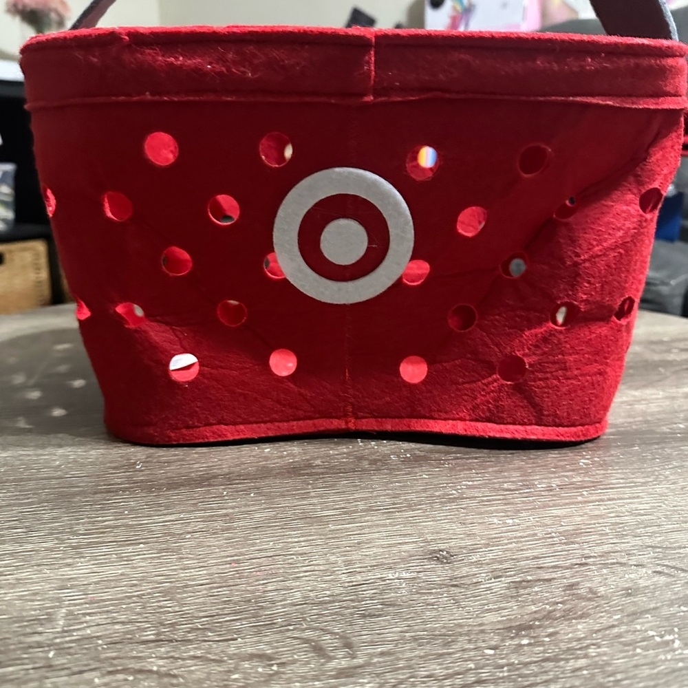 Target Red Perforated Halloween bag
